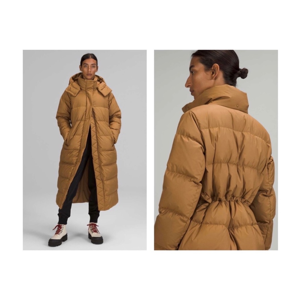 NWT Lululemon Wunder Puff Jacket along in Bold Beige